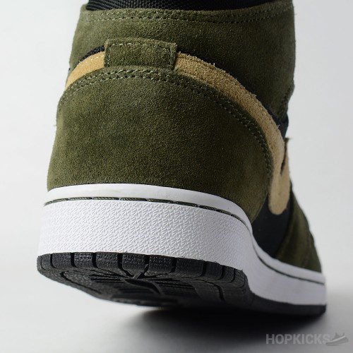 Air Jordan 1 Mid Military Olive (Premium Batch)